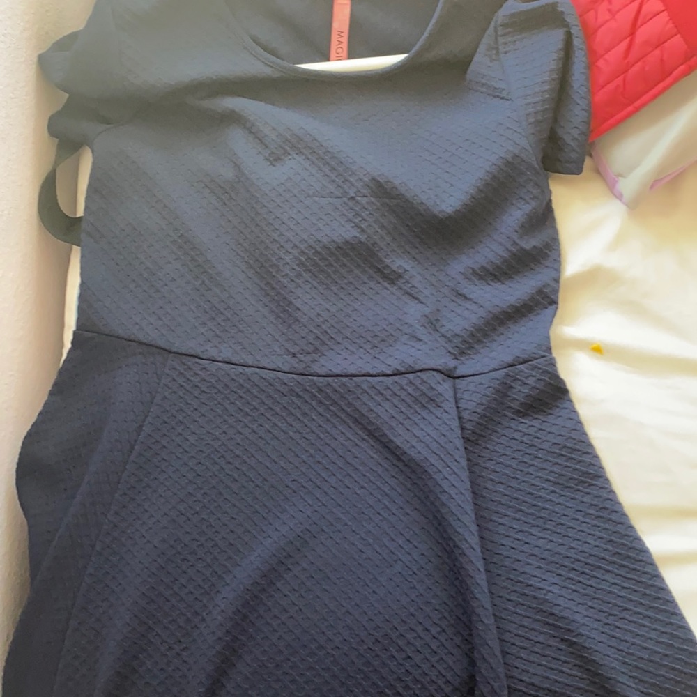 Blue dress